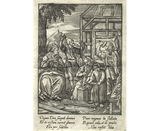 Детство Иисуса Христа: 10 гравюр Иеронима Вирикса (Вьерикса)