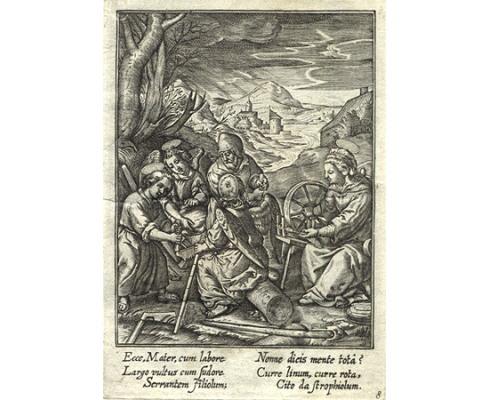 Детство Иисуса Христа: 10 гравюр Иеронима Вирикса (Вьерикса)