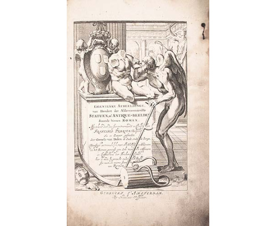 100 гравюр известных римских статуй