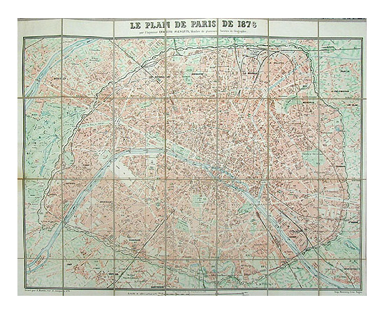 Plan de Paris pas E'ingenieur книга