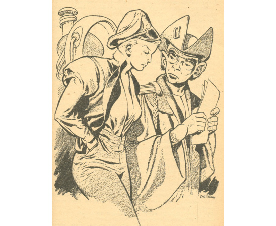 Журнал фантастики "Astounding Science Fiction", январь 1949, США