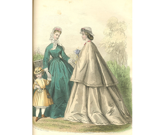 Журнал "Journal des Demoiselles". Годовой комплект за 1863 год