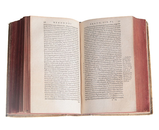 Геродот. История. Издание 1584 года. Редкость