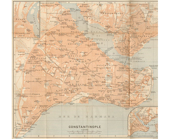 Константинополь и Малая Азия. Путеводитель с картами