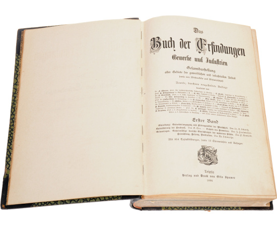 Das Buch der Erfindungen, Bewerbe und Industrien (комплект из 10 книг)