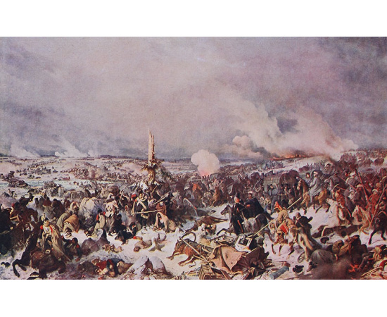 Нашествие Наполеона. Отечественная война 1812 года. Альбом репродукций в красках по картинам известных художников с пояснительным тексто