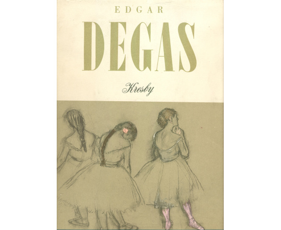 Edgar Degas. Kresby книга