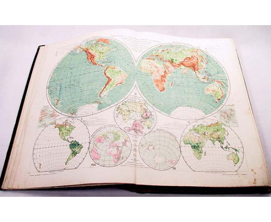 Большой всемирный настольный атлас Маркса