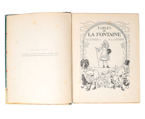 Fables de La Fontaine книга