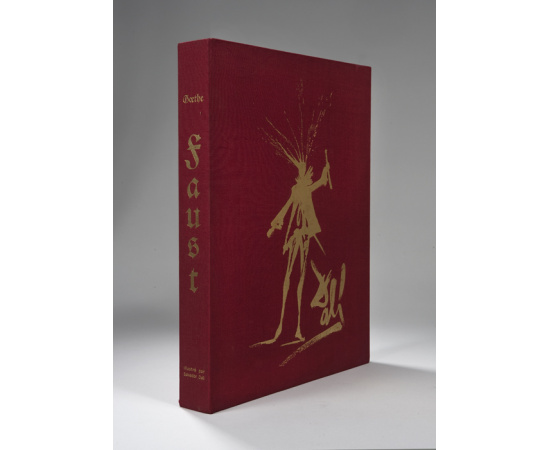 Фауст Faust (La Nuit Walpurgis). Иоганн Вольфганг фон Гёте. Книга с иллюстрациями Сальвадора Дали