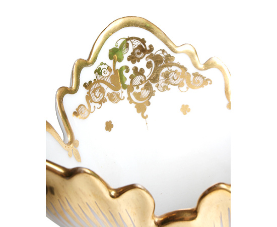 Вазы парные (фарфор, надглазурная роспись, золочение), Западная Европа (?), конец XIX века