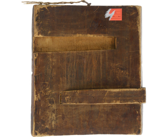 Икона "Святой Николай Чудотворец". Дерево, роспись, золочение. Российская империя, конец XIX века