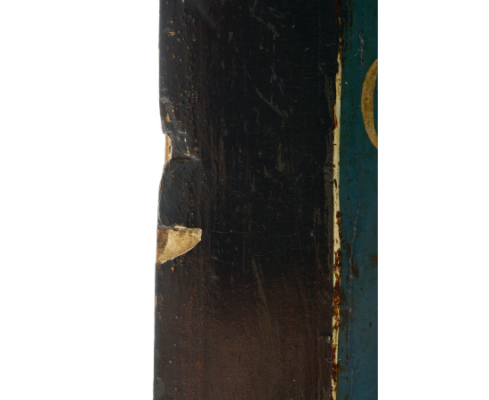 Икона "Святой Николай Чудотворец". Дерево, роспись, золочение. Российская империя, конец XIX века