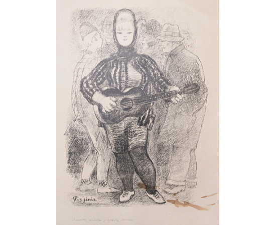 Virginia. Автолитография (60-е гг. ХХ века), СССР