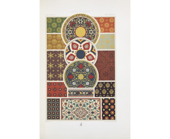 Расинэ А. Racinet A. LOrnement polychrome. Recueil historique et pratique Полихромный орнамент. Историко-практический сборник