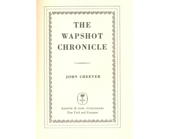 The Wapshot Chronicle книга