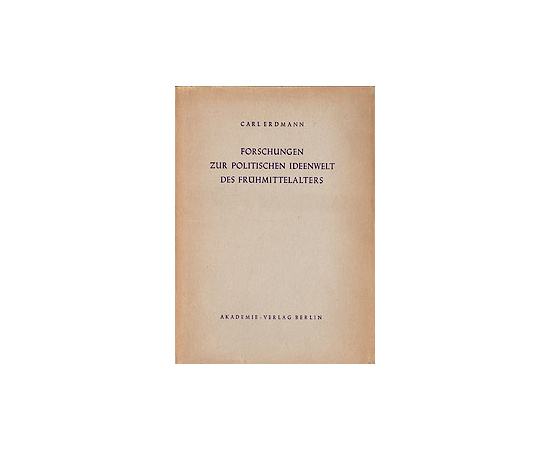 Forschungen zur Politischen Ideenwelt des Fruhmittelalters книга