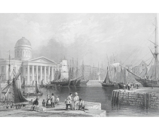 Angleterre, Ecossie, Irlande voyage pitoresque par Louis Enault. 20 гравюр своего времени