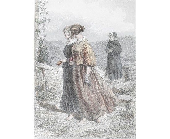 Angleterre, Ecossie, Irlande voyage pitoresque par Louis Enault. 20 гравюр своего времени