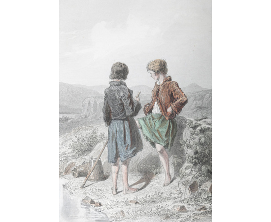Angleterre, Ecossie, Irlande voyage pitoresque par Louis Enault. 20 гравюр своего времени