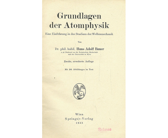 Grundlagen der Atomphysik книга