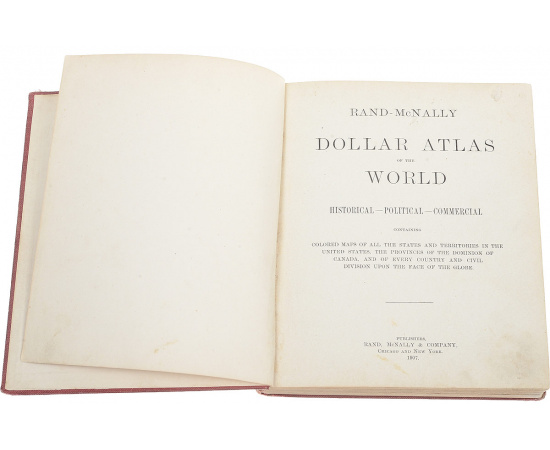 Dollar Atlas of the World книга
