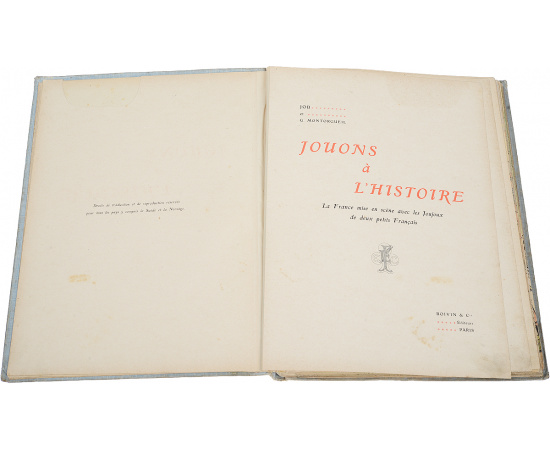 Jouons a l'histoire! La France mise en scene avec les Joujoux de deux petits francais книга