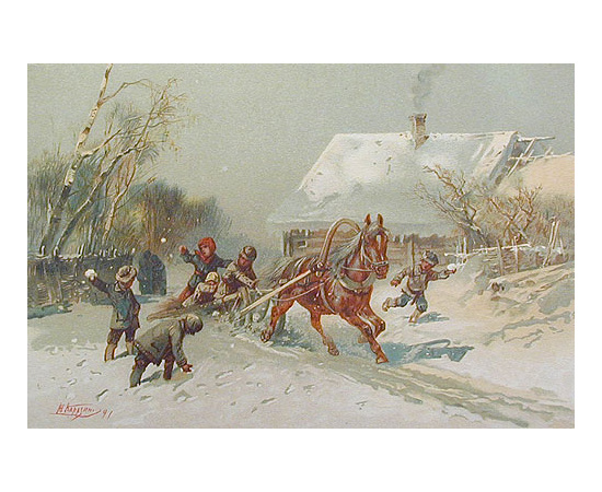 Русская жизнь и природа в картинках
