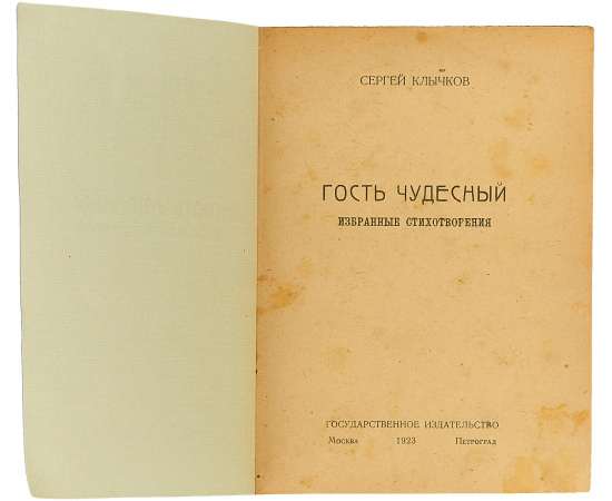 Гость чудесный. Избранные стихотворения