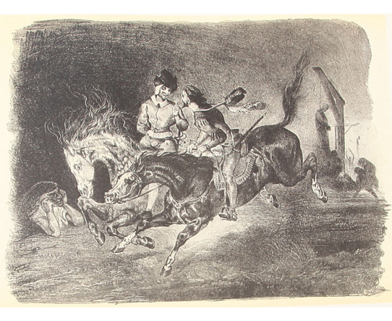 Классический французский рисунок XIX века