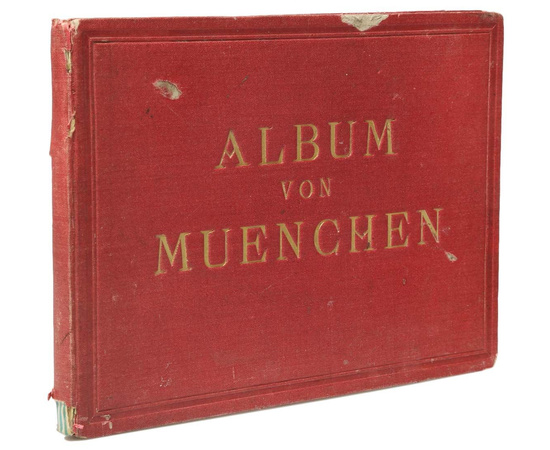 Album von Muenchen. Виды Мюнхена. Альбом с 20 гравюрами середины XIX века