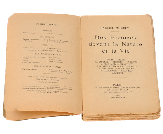 Des Hommes Devant la Nature et la Vie книга