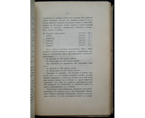 Пузыревский Н.П. Река Ока и Московско-Нижегородский Водный Путь. С чертежами и картой