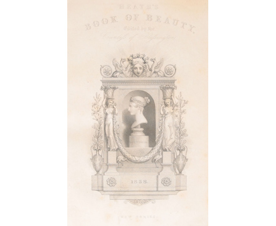 Heath's book of beauty. 1839 книга