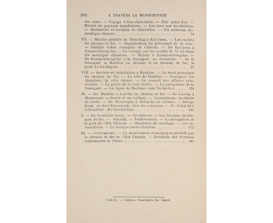 A Travers la Mandchourie le chemin de fer de lest chinois книга