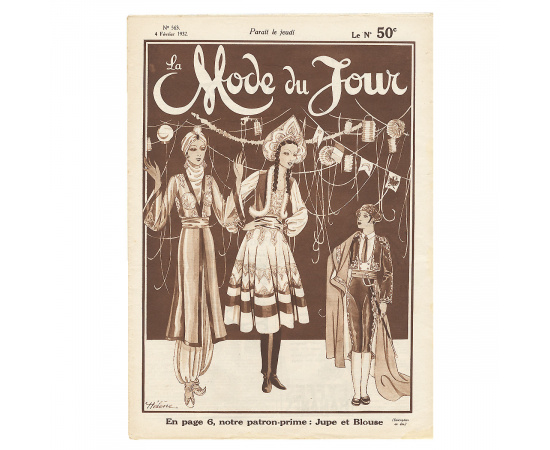 La mode du jour, №563, fevrier 1932