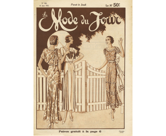 La mode du jour, №582, juin 1932