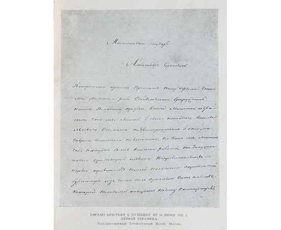 Летописи Государственного литературного Музея. Пушкин