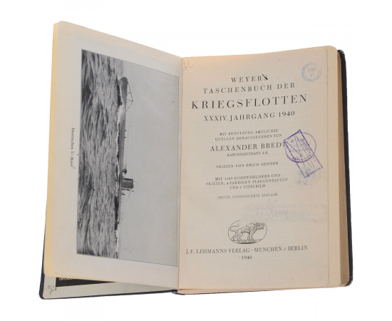 Weyers: Taschenbuch der Kriegsflotten 1940 книга