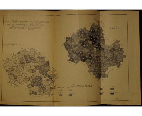 Куркин П.И., Кувшинников П.А. Социальные болезни в Московской губернии: Опыт статистического исследования заболеваемости туберкулезом,