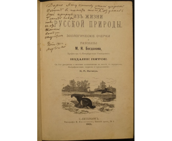 Богданов М.Н. Из жизни русской природы.