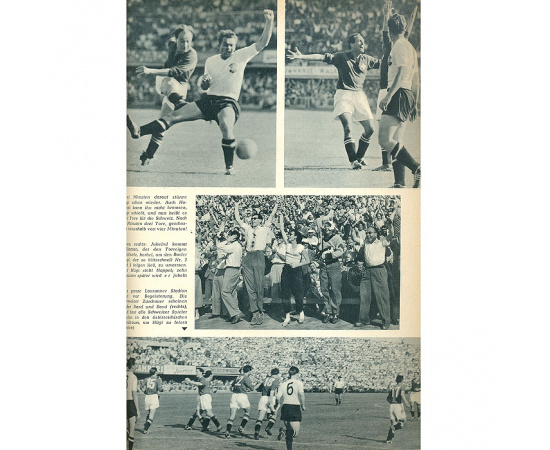 Fussball Weltmeisterschaft 1954 книга