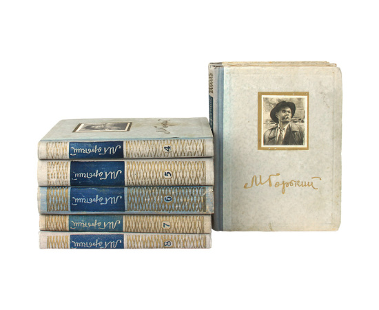 М. Горький. Собрание сочинений в 8 томах (комплект из 8 книг)